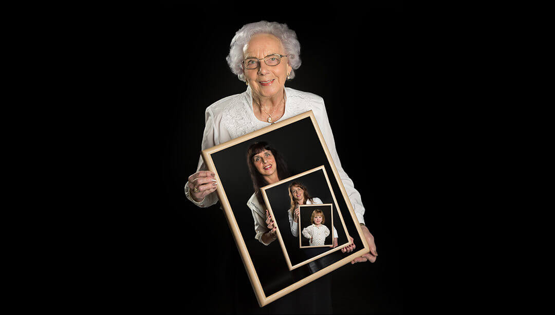 Portret alleen